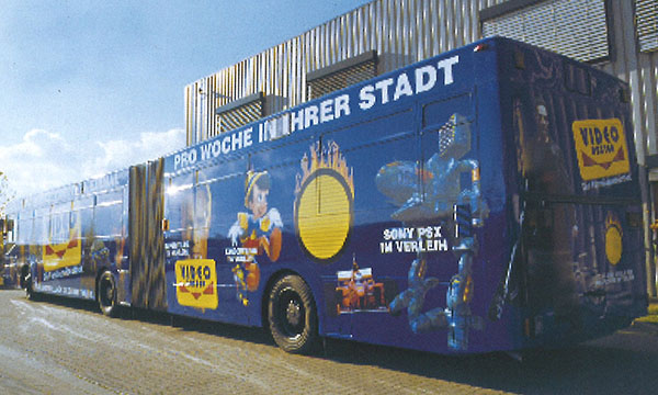 Video Buster Bus-Videothek