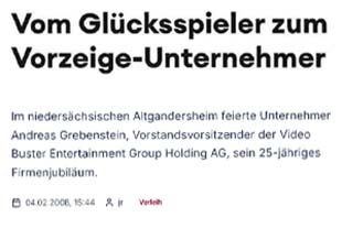 Vom Glücksspieler zum Vorzeige-Unternehmer