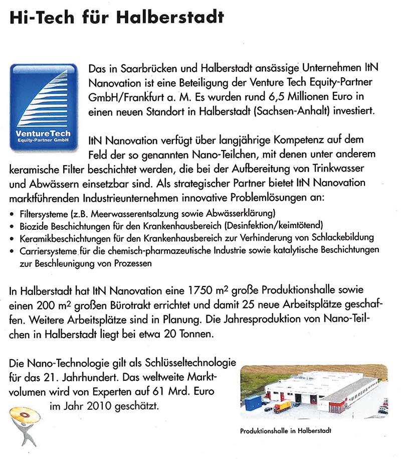 Hi-Tech für Halberstadt